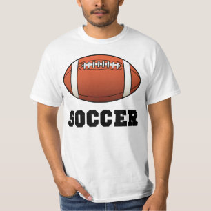 T-shirt Le football de Futball de football du football