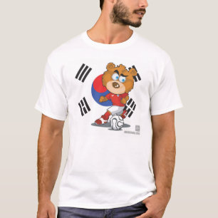 T-shirt le football de la Corée du Sud