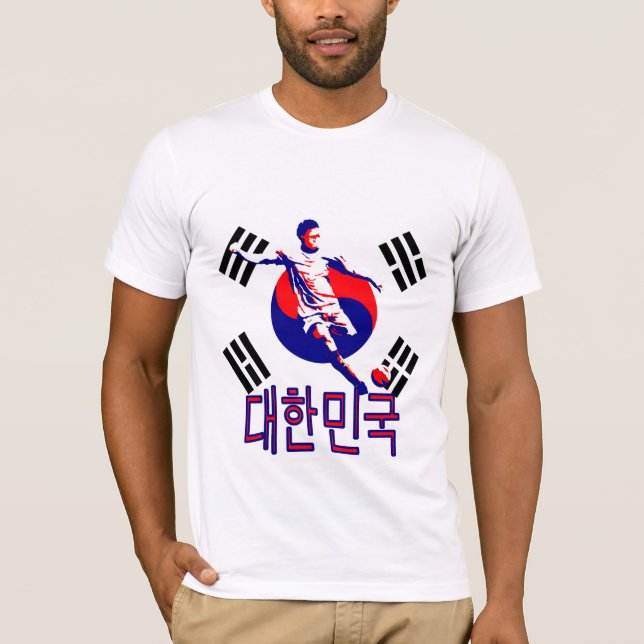 T-shirt Le football de la Corée du Sud 2010 #2 (Devant)