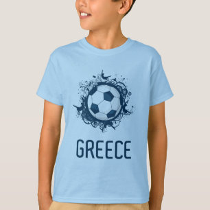 T-shirt Le football de la Grèce