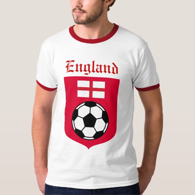 T-shirt Le football de l'Angleterre (Devant)