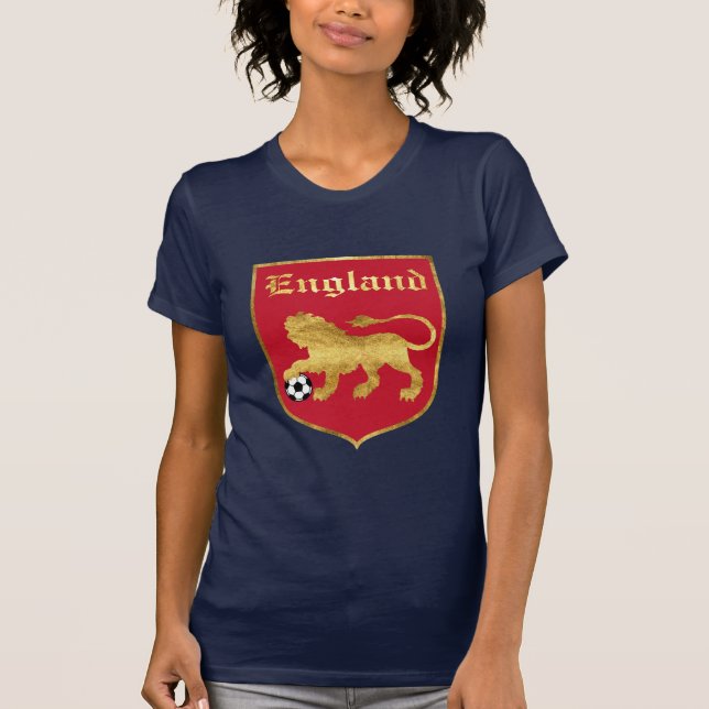 T-shirt Le football de l'Angleterre (Devant)