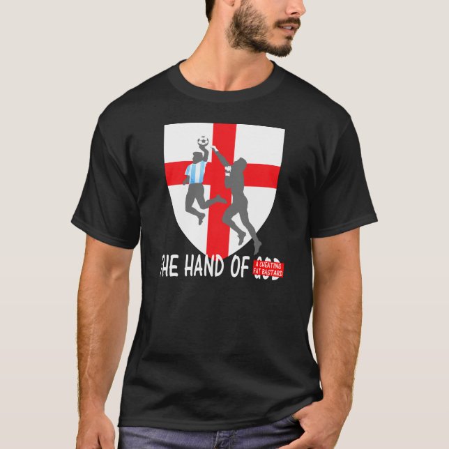T-shirt Le football de l'Angleterre (Devant)