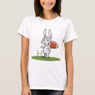 T-shirt Le football de lapin