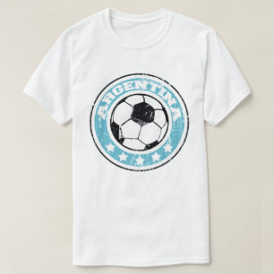 T-shirt Le football de l'Argentine