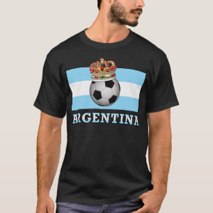 T-shirt Le football de l'Argentine