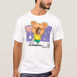 T-shirt Le football de l'Australie