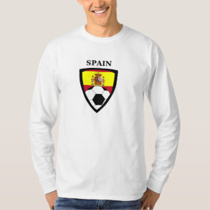 T-shirt Le football de l'Espagne