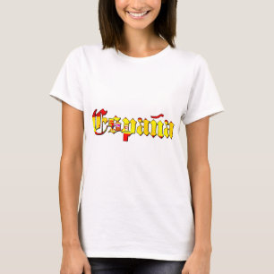 T-shirt Le football de l'Espagne