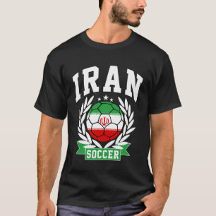 T-shirt Le football de l'Iran