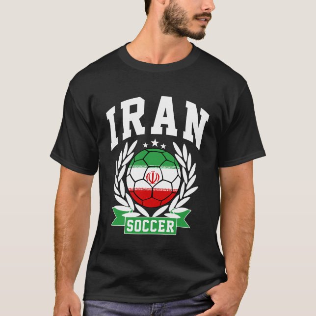 T-shirt Le football de l'Iran (Devant)