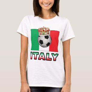 T-shirt Le football de l'Italie