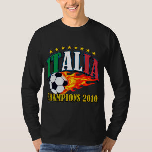T-shirt Le football de l'Italie