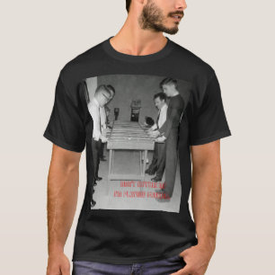 T-shirt Le FOOTBALL de table de PHOTO du CRU FOOSBALL