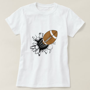 T-shirt Le football de vol