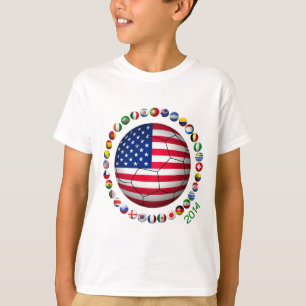 T-shirt Le football des Etats-Unis