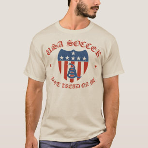 T-shirt Le football des Etats-Unis ne marchent pas sur moi