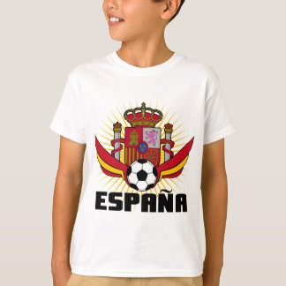 T-shirt Le football d'España