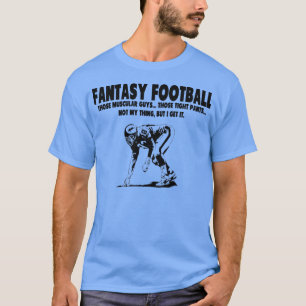 T-shirt Le football d'imaginaire