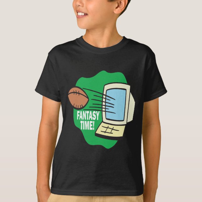 T-shirt Le football d'imaginaire (Devant)