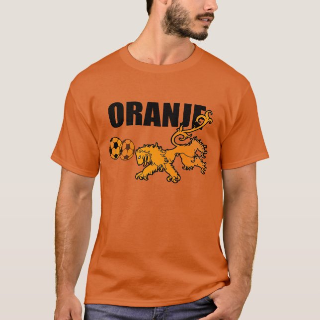 T-shirt Le football d'Oranje Persieing Voetbal Pays-Bas (Devant)