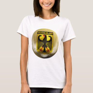 T-shirt Le football du Deutschland