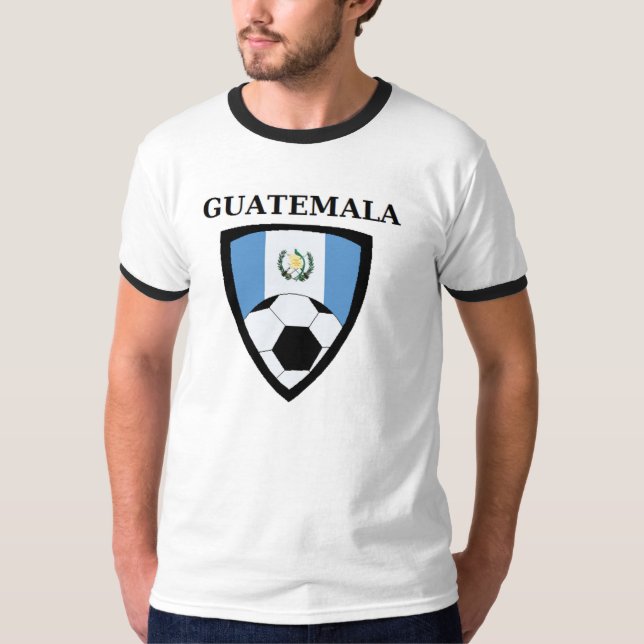 T-shirt Le football du Guatemala (Devant)
