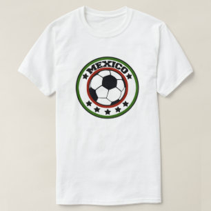 T-shirt Le football du Mexique