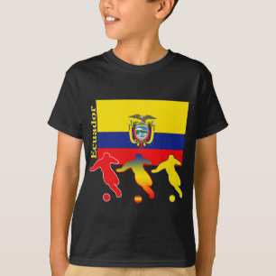 T-shirt Le football Equateur