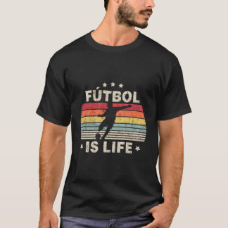 T-shirt Le football Est Le Football De Soccer À Vie