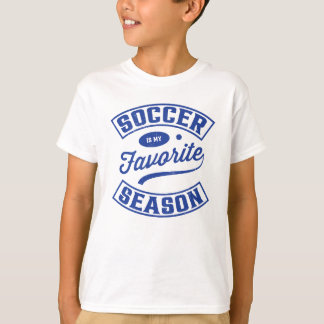 T-shirt Le football est ma saison préférée