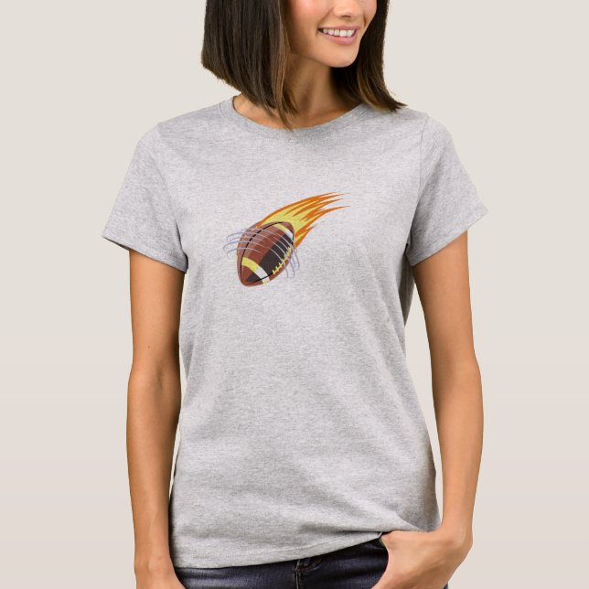 T-shirt Le Football Flamboyant - (Devant)