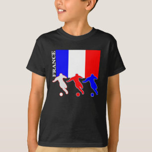 T-shirt Le football France