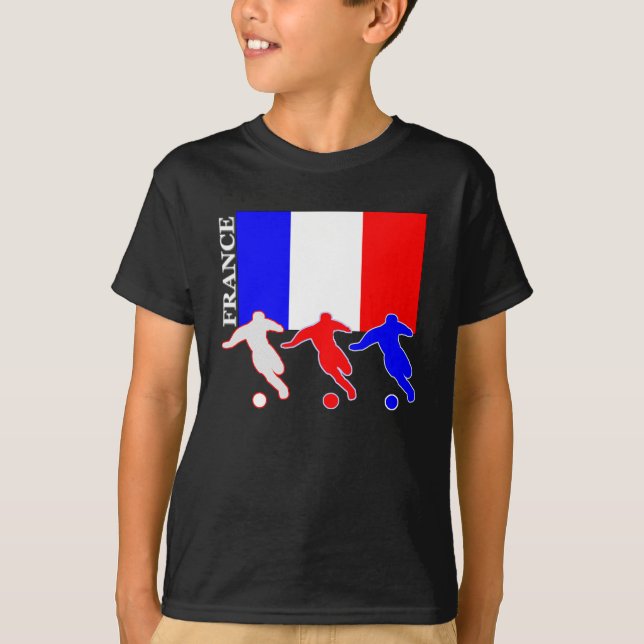 T-shirt Le football France (Devant)