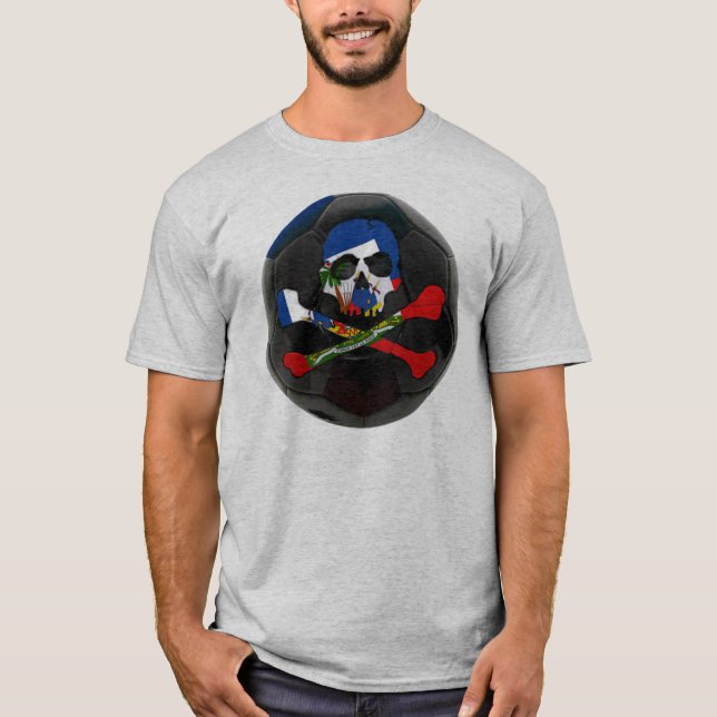 T-shirt Le football haïtien 1804 (Devant)