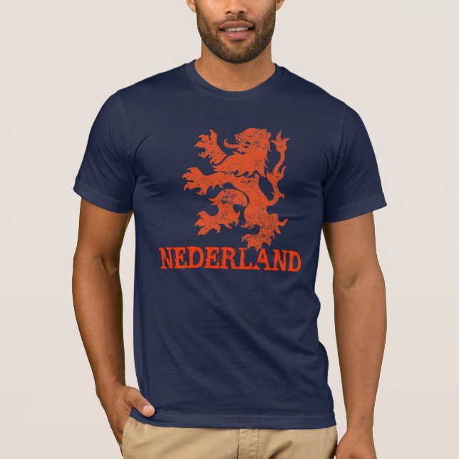 T-shirt Le football néerlandais (Devant)