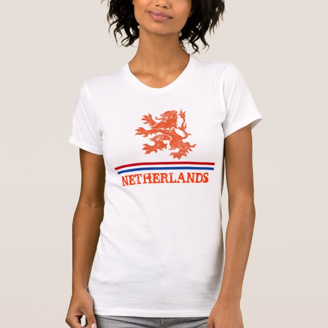 T-shirt Le football néerlandais (Devant)
