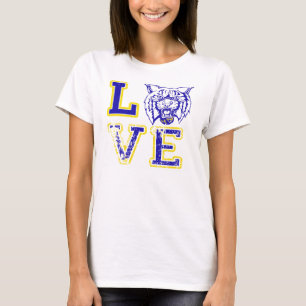T-shirt Le football sauvage d'amour folâtre le réservoir
