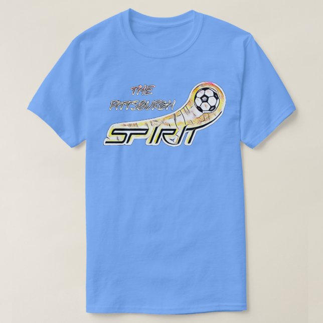 T-shirt Le Football Spirit de Pittsburgh (Design devant)