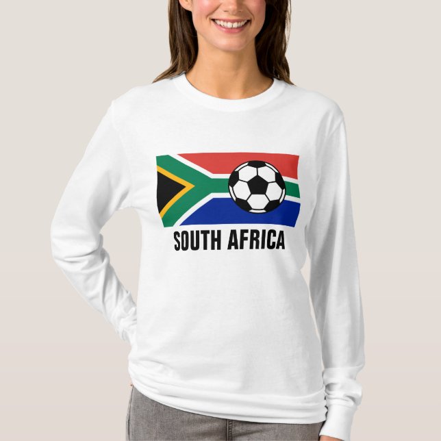 T-shirt Le football sud-africain (Devant)