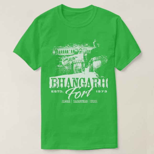 T-shirt Le fort de Bhangarh (Design devant)