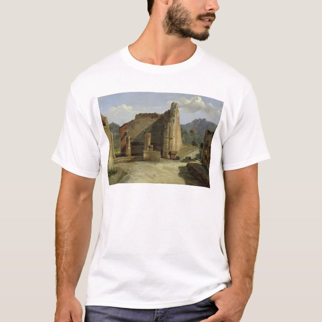 T-shirt Le forum de Pompeii (Devant)