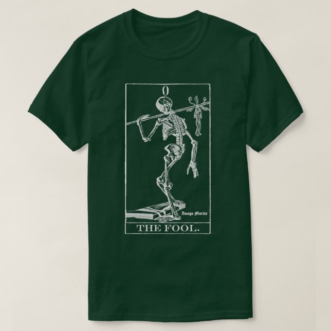 T-shirt Le fou Tarot 0 (Design devant)