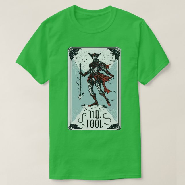 T-shirt Le fou Tarot d (Design devant)