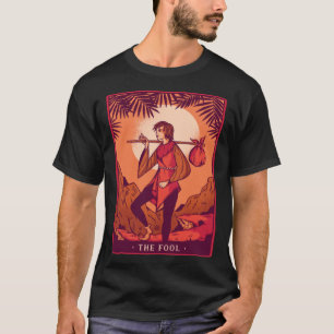 T-shirt Le Fou Tarot Médiéval