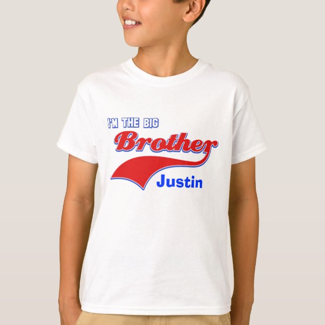 T-shirt Le frère conçoivent en fonction du client (Devant)