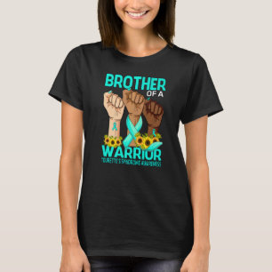 T-shirt Le frère d'un guerrier Tourette Syndrome Awar