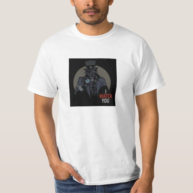 T-shirt Le frère observe (Devant)