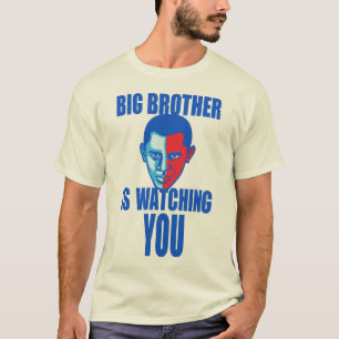 T-shirt Le frère vous observe (version de Barack Obama) T