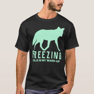 T-shirt Le Froid Gel Est Mon Réchauffement